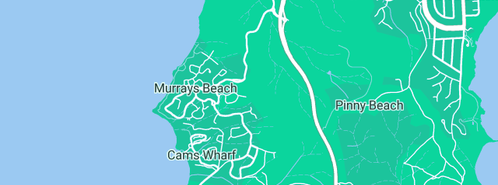 Map showing the location of Lakehouse Cafe in Murrays Beach, NSW 2281