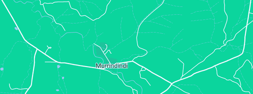 Map showing the location of Murrindindi Community Center in Murrindindi, VIC 3717