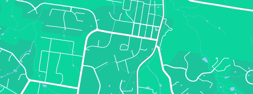 Map showing the location of Shaw Vineyard Estate in Murrumbateman, NSW 2582