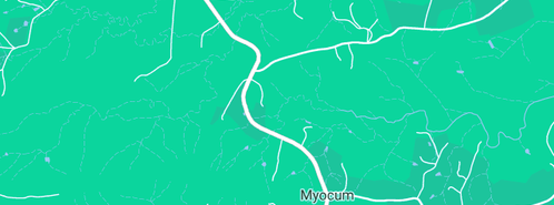 Map showing the location of Out of Byron in Myocum, NSW 2481