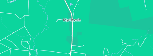Map showing the location of NQ Wildlife Management Consultant in Myrtlevale, QLD 4800
