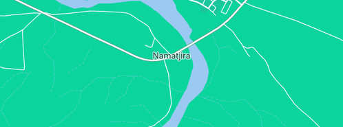Map showing the location of Finke Gorge National Park in Namatjira, NT 872
