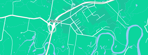 Map showing the location of Aussie Home Loans in Nabiac, NSW 2312