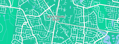 Map showing the location of Angela Malseed Massage / Bowen Therapy/Reiki in Narre Warren South, VIC 3805