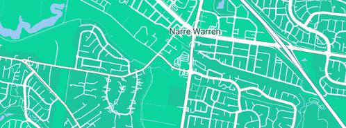 Map showing the location of Car Loans Narre Warren in Narre Warren, VIC 3805