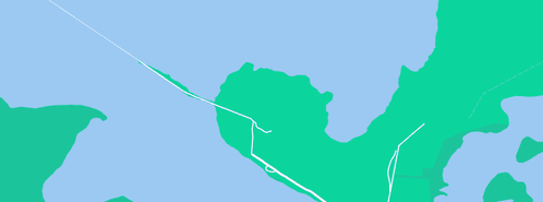 Map showing the location of Raukkan Church in Narrung, SA 5259
