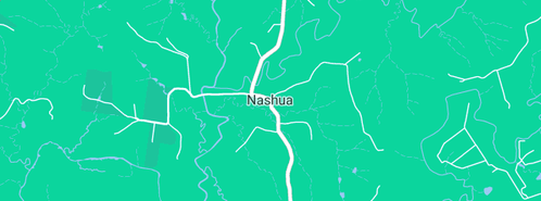 Map showing the location of FRIDA'S FIELD in Nashua, NSW 2479
