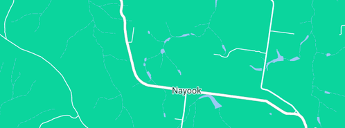 Map showing the location of Country Farm Perennials Nursery in Nayook, VIC 3832