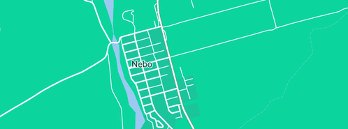 Map showing the location of Rank in Nebo, QLD 4742