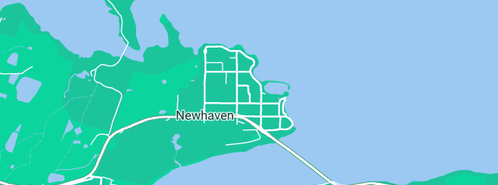 Map showing the location of Bass Coast Investigations in Newhaven, VIC 3925