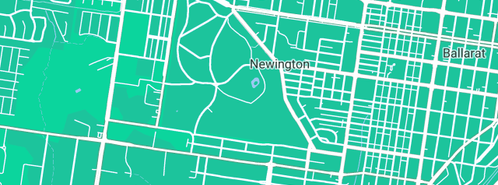 Map showing the location of Ballarat Property Maintenance in Newington, VIC 3350