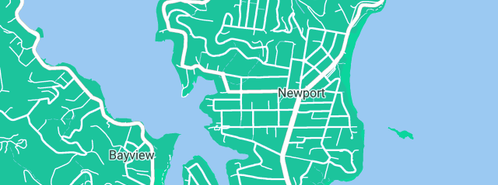 Map showing the location of Club Sail in Newport, NSW 2106