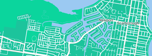 Map showing the location of Boat License Newport in Newport, QLD 4020