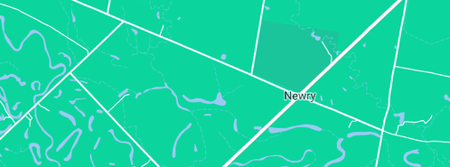 Map showing the location of Coridas K B in Newry, VIC 3859