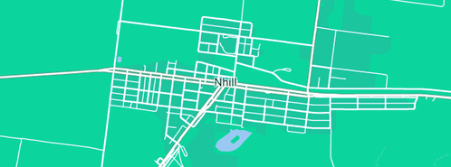 Map showing the location of Hindmarsh Shire Council in Nhill, VIC 3418