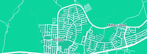 Map showing the location of Aspect Detailing in Nickol, WA 6714