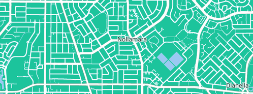 Map showing the location of Pregnancy Problem House in Nollamara, WA 6061
