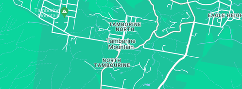 Map showing the location of Staghorn Studio in North Tamborine, QLD 4272
