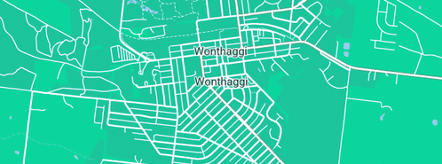 Map showing the location of Wonthaggi Mitsubishi in North Wonthaggi, VIC 3995