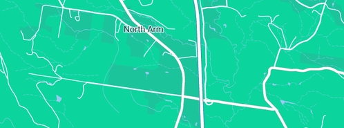Map showing the location of North Arm After School Care in North Arm, QLD 4561