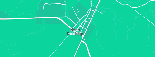 Map showing the location of Floopers North Dandelup in North Dandalup, WA 6207