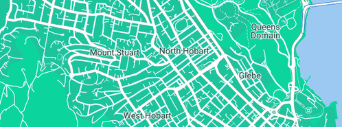 Map showing the location of Joe Mamic & Associates Pty Ltd in North Hobart, TAS 7000