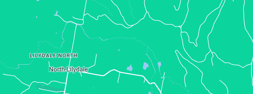Map showing the location of Pandda Lodge Alpacas in North Lilydale, TAS 7268