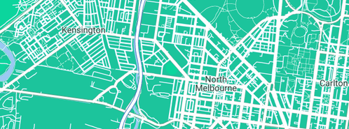 Map showing the location of Bistro de Paris in North Melbourne, VIC 3051