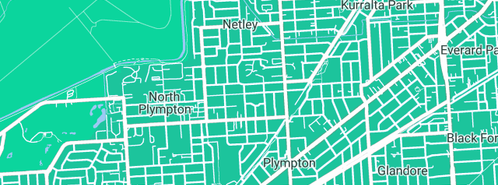 Map showing the location of SunniSolar in North Plympton, SA 5037