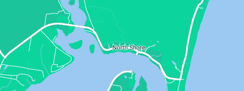 Map showing the location of A Locktech Security in North Shore, NSW 2444