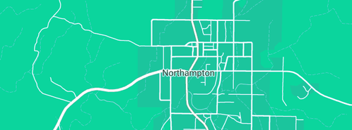 Map showing the location of Northampton Towing in Northampton, WA 6535