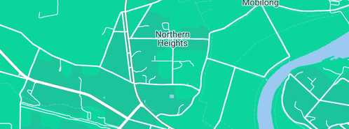 Map showing the location of A La Folly B&B in Northern Heights, SA 5253