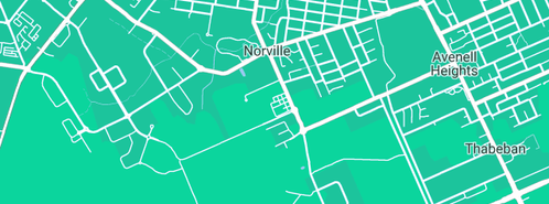 Map showing the location of Head Lice Removal Bundaberg in Norville, QLD 4670