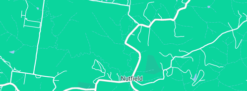 Map showing the location of Raining Spirit Dojo in Nutfield, VIC 3099