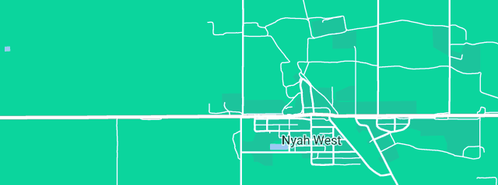 Map showing the location of Caddies Tree Service in Nyah West, VIC 3595
