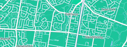 Map showing the location of Photographer Oakhurst in Oakhurst, NSW 2761