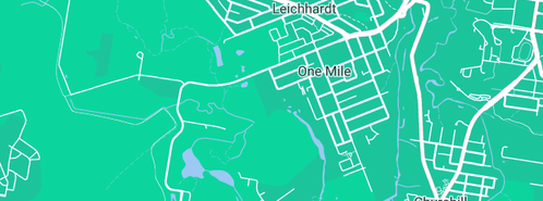 Map showing the location of Leichhardt Park Playground in One Mile, QLD 4305