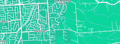 Map showing the location of The Woolshed Quality Sheepskin Products in Onkaparinga Hills, SA 5163