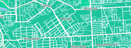 Map showing the location of Heat Tech Australia Pty Ltd in Ottoway, SA 5013