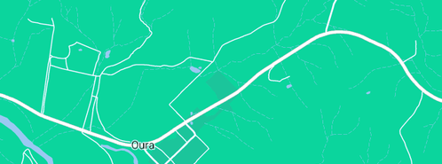 Map showing the location of Campbell's Oura in Oura, NSW 2650