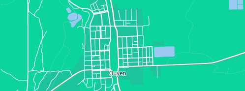 Map showing the location of Ouyen Motel in Ouyen, VIC 3490