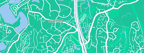 Map showing the location of Down 2 Earth Fencing in Oxenford, QLD 4210