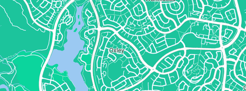 Map showing the location of 101 Web Technology in Oxley, ACT 2903