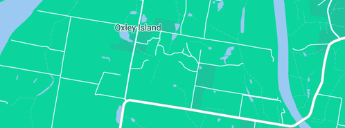 Map showing the location of Polson Dalas in Oxley Island, NSW 2430