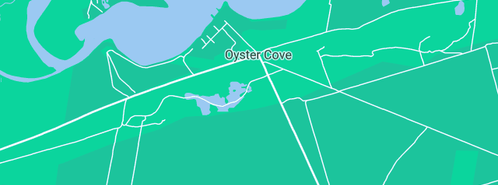 Map showing the location of Port Stephens Shipwrights in Oyster Cove, NSW 2318