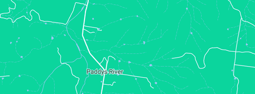 Map showing the location of I & D Driveways in Paddys River, NSW 2577