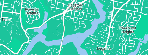 Map showing the location of Brian Christenson Assessments in Padstow Heights, NSW 2211