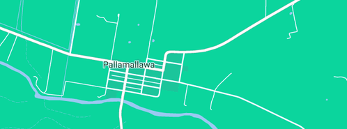 Map showing the location of Golden Grain Hotel in Pallamallawa, NSW 2399