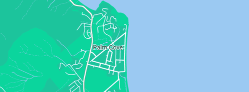 Map showing the location of Cairns Community English & Educational Support Services in Palm Cove, QLD 4879