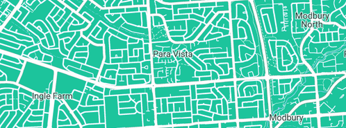 Map showing the location of church@paravista in Para Vista, SA 5093